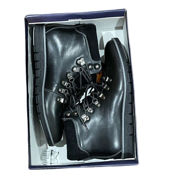 Solo Mens Combat Boots - Picture 11 of 13